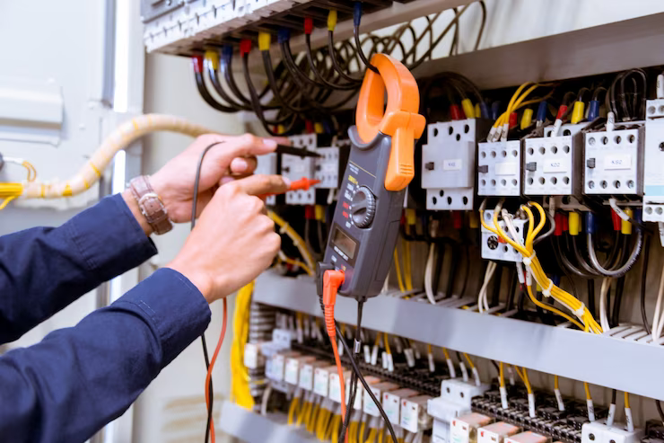 electrician-testing-electric-current-control-panel_34936-2970